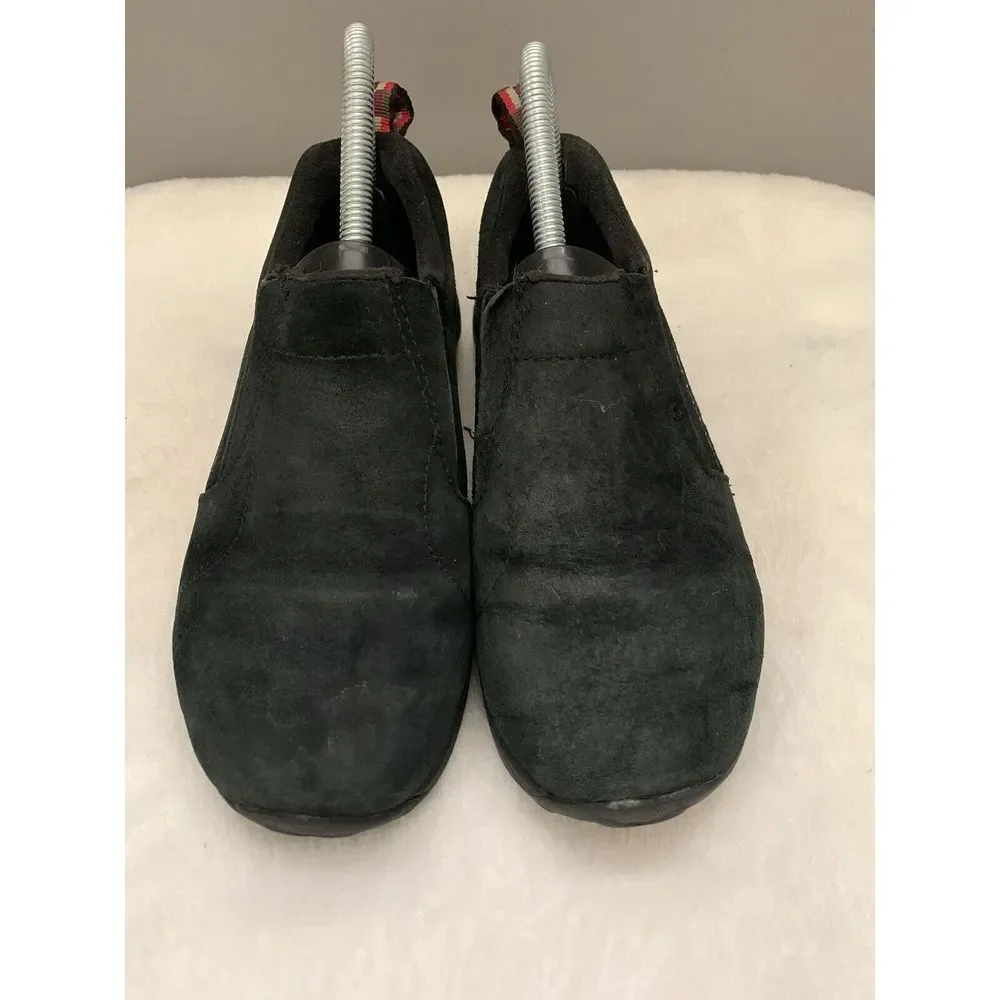 Merrell Jungle Moc Black Slip On Kids Shoes Size 3.5 Hiking‎ Outdoor